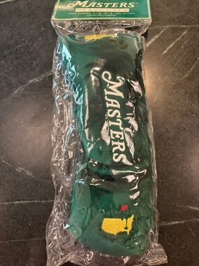 Masters Green Headcover with Embroidered Logo